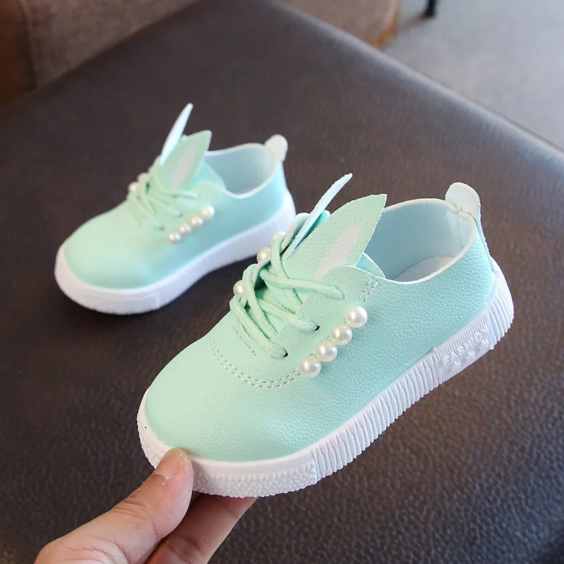 
Hot selling cute cartoon ear kids girl shoes 