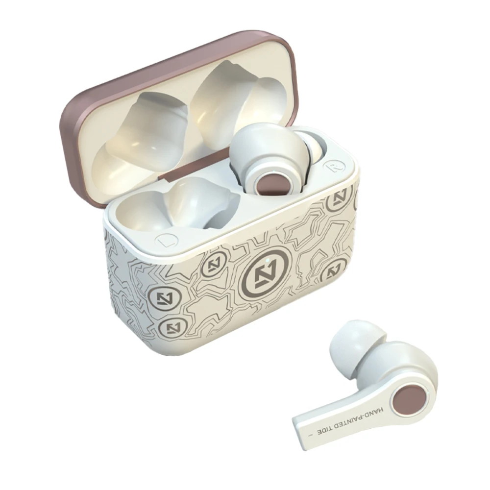 

Wholesale TWS Long Standby Heavy bass Earbuds Hand-painted Graffiti Design 3D Hifi True Wireless Earbuds Earphone