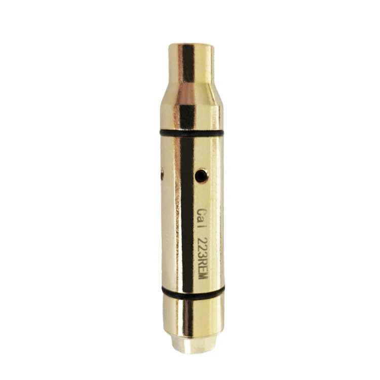 

SPB-223 9mm wide application home Training Cartridge bullet Firearm Shooting Laser Bore Sights for Rifles, Gold