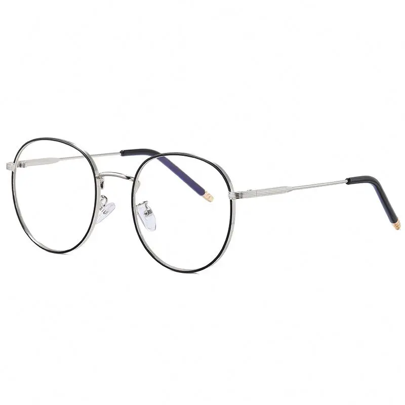 

2022 Wholesale Womens Anti Blue Light Eyeglasses Glasses Frames River Optical Fashion Metal Men Frames Glasses Optical Eyewear