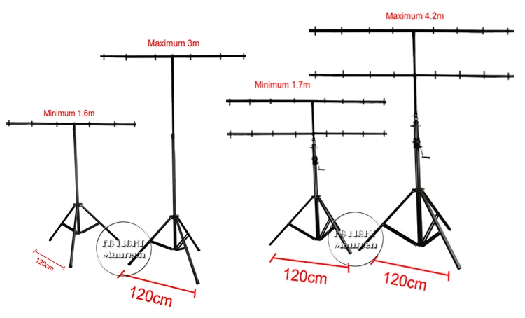 led par light stand truss