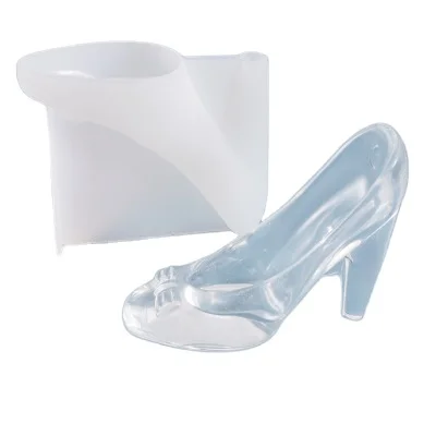 

Fusimai 3d Cake Kit Molding Shoes Shoe Keychain Sexy Chocolate Heeled Heels Hard Candy Molds Lollipops High Heel Mold, As is shown in the picture