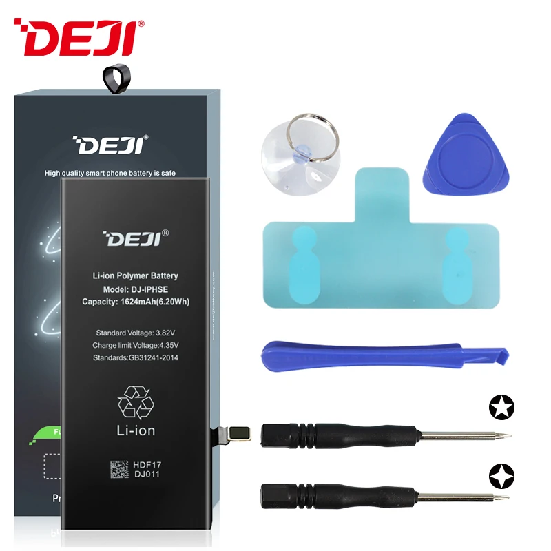 

deji replacement battery for iphone 5se 1624mAh foriphone battery oem obm odm