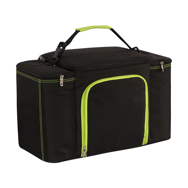 Large Capacity Beer Cooler Bag Customized Insulated Car Storage Bag