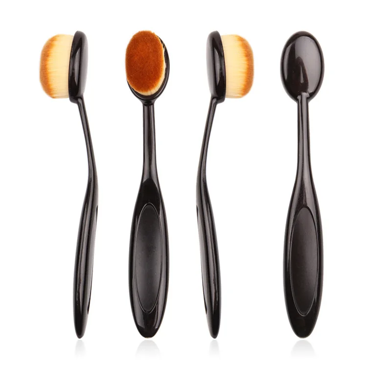 

No.4 Foundation Brush Toothbrush Shape Make-up Brush Single Makeup Tool Wholesale BB Cream Brush