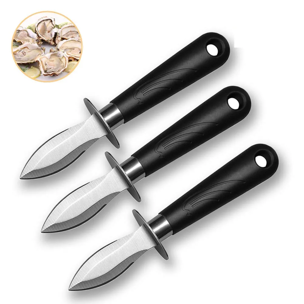 

Shellfish Knife Opener Clam Knife Shucker Seafood Opener with Non Slip Handle Opener for Shellfish