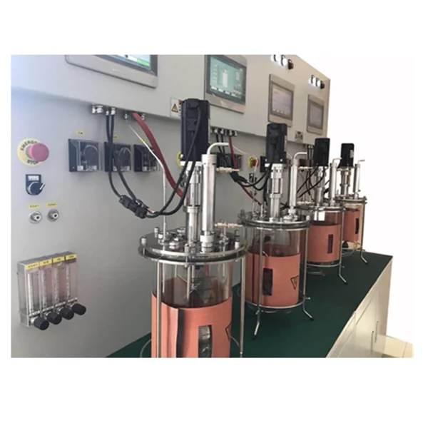 
High quality chemical jacketed bioreactor Bioreactor Glass borosilicate chemical bioreactor 