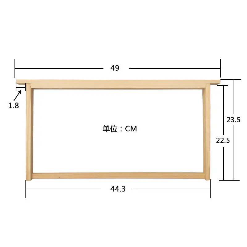 
Wholesale beekeeping beehive wooden frame base frame 