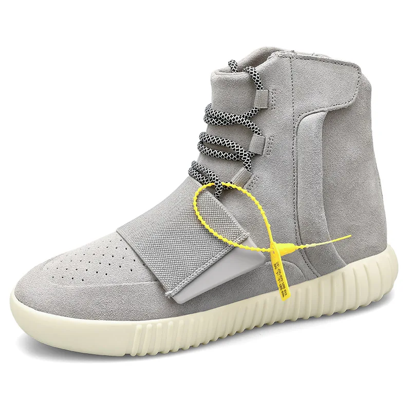 

Leather yeezy 750 Popcorn Black Samurai Sports Casual Shoes Trend Couple High-Top Sneakers, Customer's request