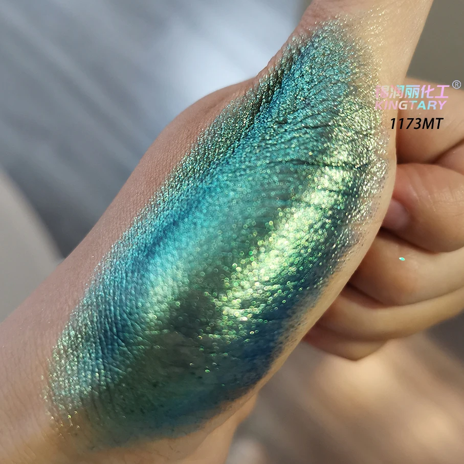 

glitter duo chrome eyeshadow powder pigment, Muti-color