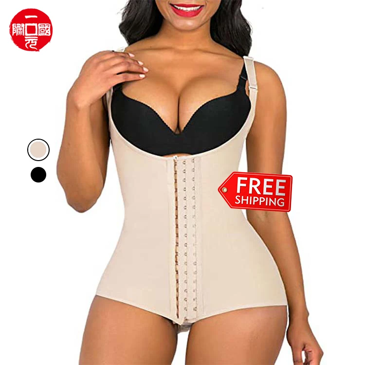 

Lingerie Bodysuit Womens Bodysuit 2021 Plus Size Padded Corset Shapewear Bodysuit Full Body Shaper