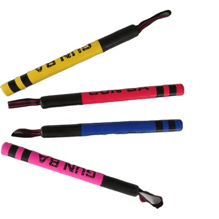 

4*50cm PU Leather training Boxing stick target in use boxing gym, Pink,blue,gold,fluorescent green