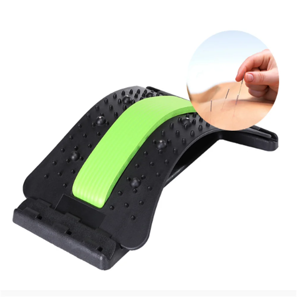 

Back Stretch massager Equipment Magic stretcher Fitness lumbar stabilizer relax spine pain relief