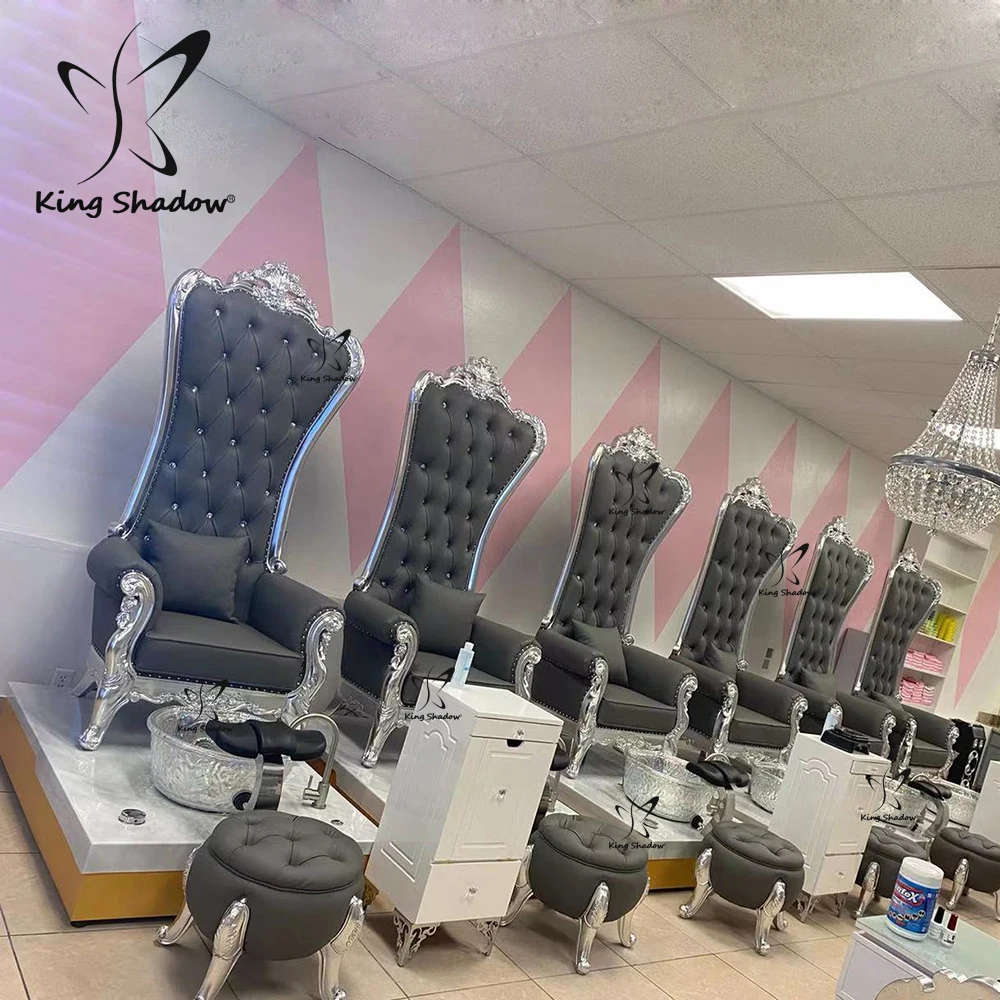 

2021 New Hot salon furniture Luxury Manicure Pedicure Spa Chair For Nail Salon