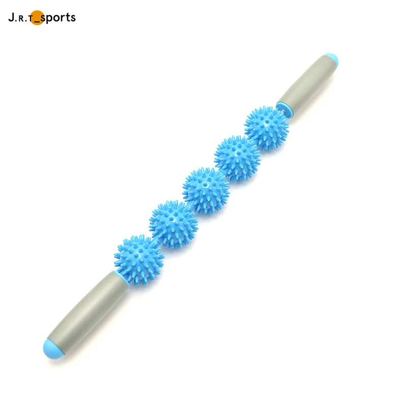 

Factory Price 3d Foot Body Healthcare Muscle Durable Yoga Massager Roller, Blue/green