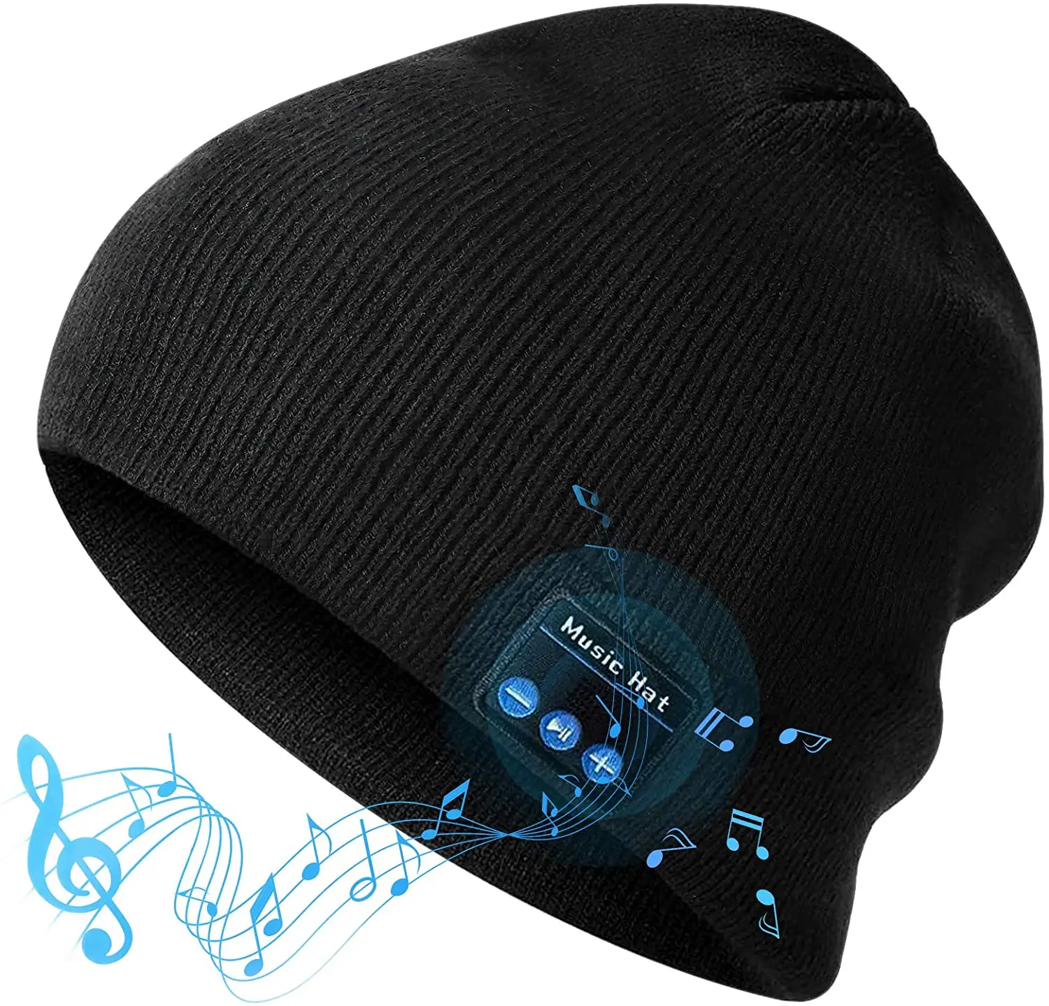 

New Earphone Wireless Beanie Knit Hat Headphones Smart Knitted Hat for Men Women