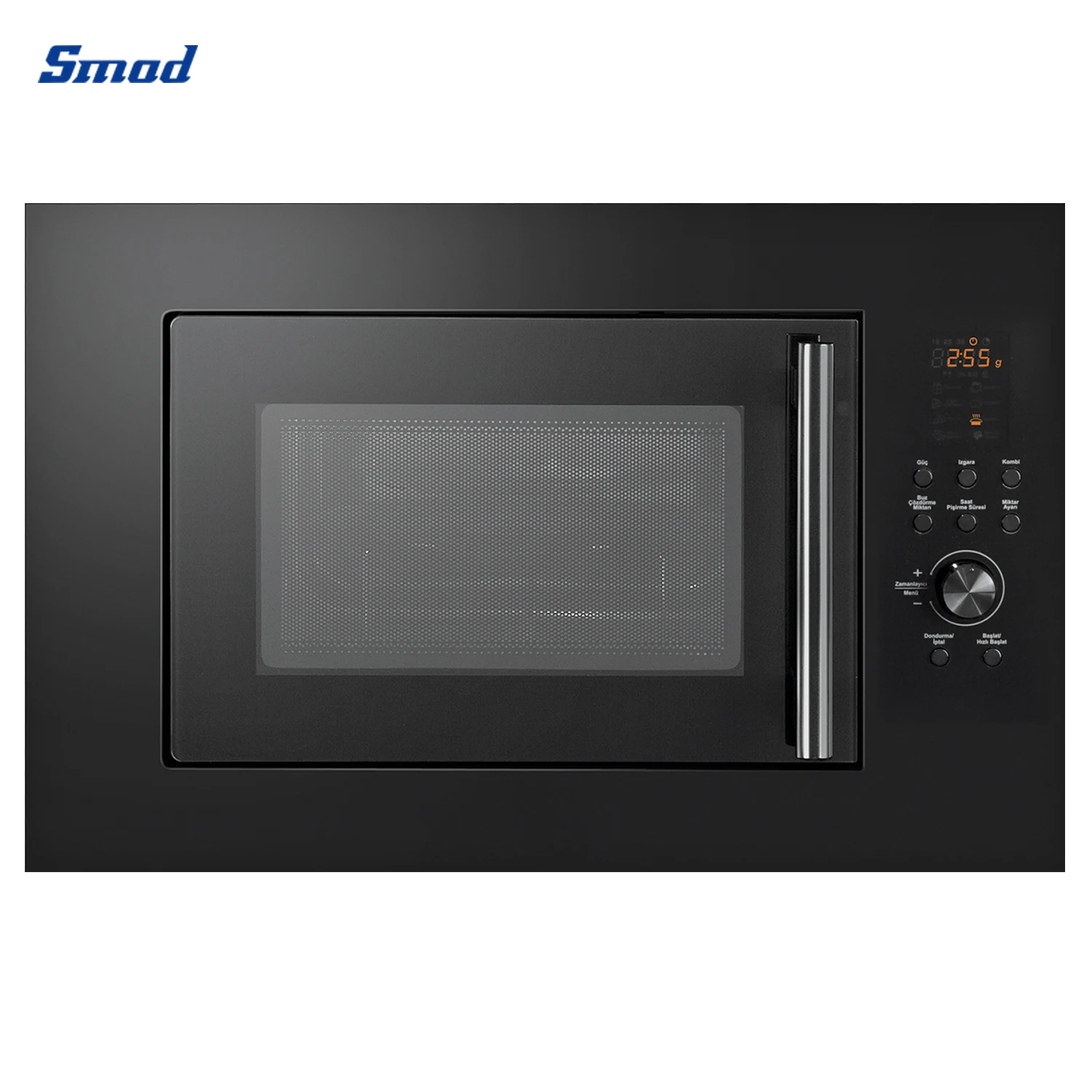 17l Built In Stainless Steel Microwave Oven With Mirror Glass Door