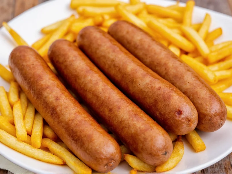 German Cuisine: Sausages & Fries Cultural Connection
