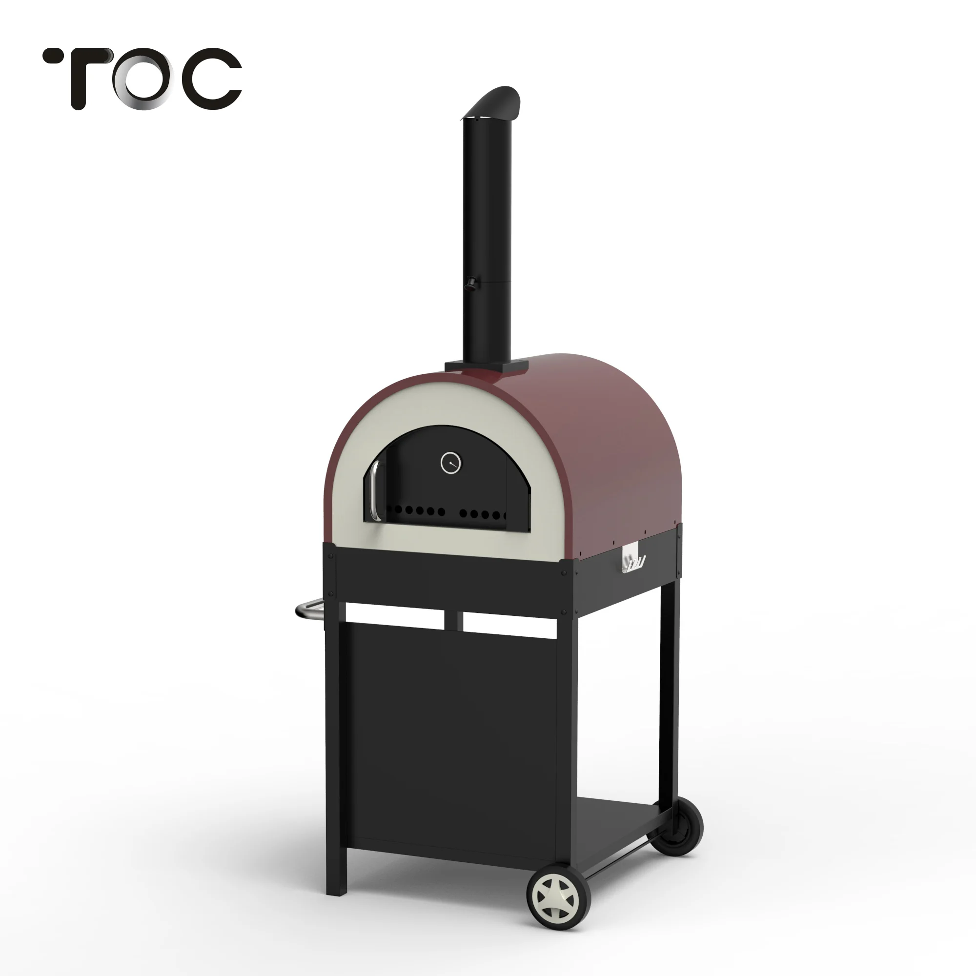 

Cold Rolled Steel wood pizza oven