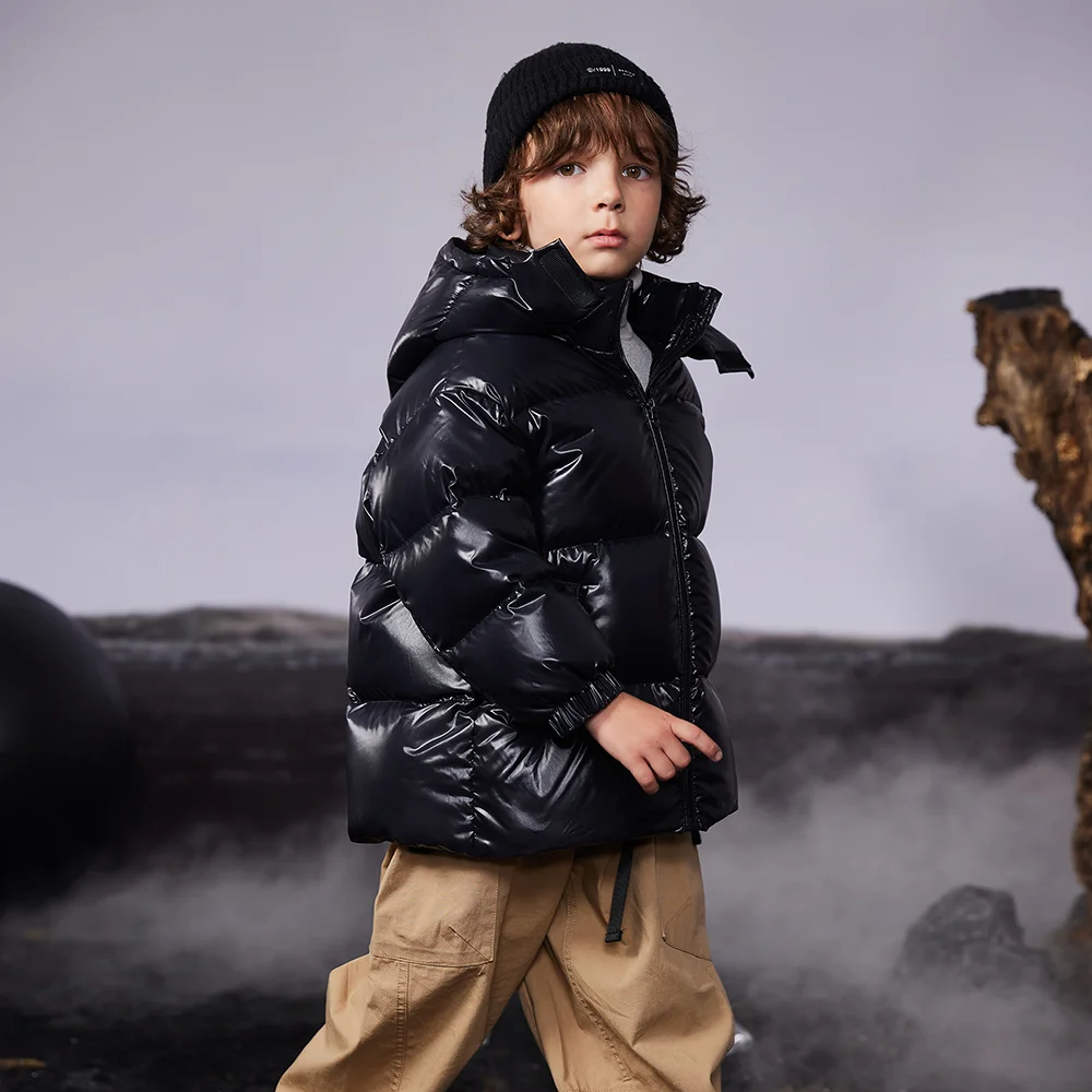 HIGH ART ultralow temperature windproof  kids' down jacket coat luxury child winter cold season warm clothes