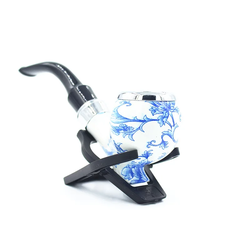 

Classic Blue And White Porcelain Colored Resin Pipe High Quality Pipe