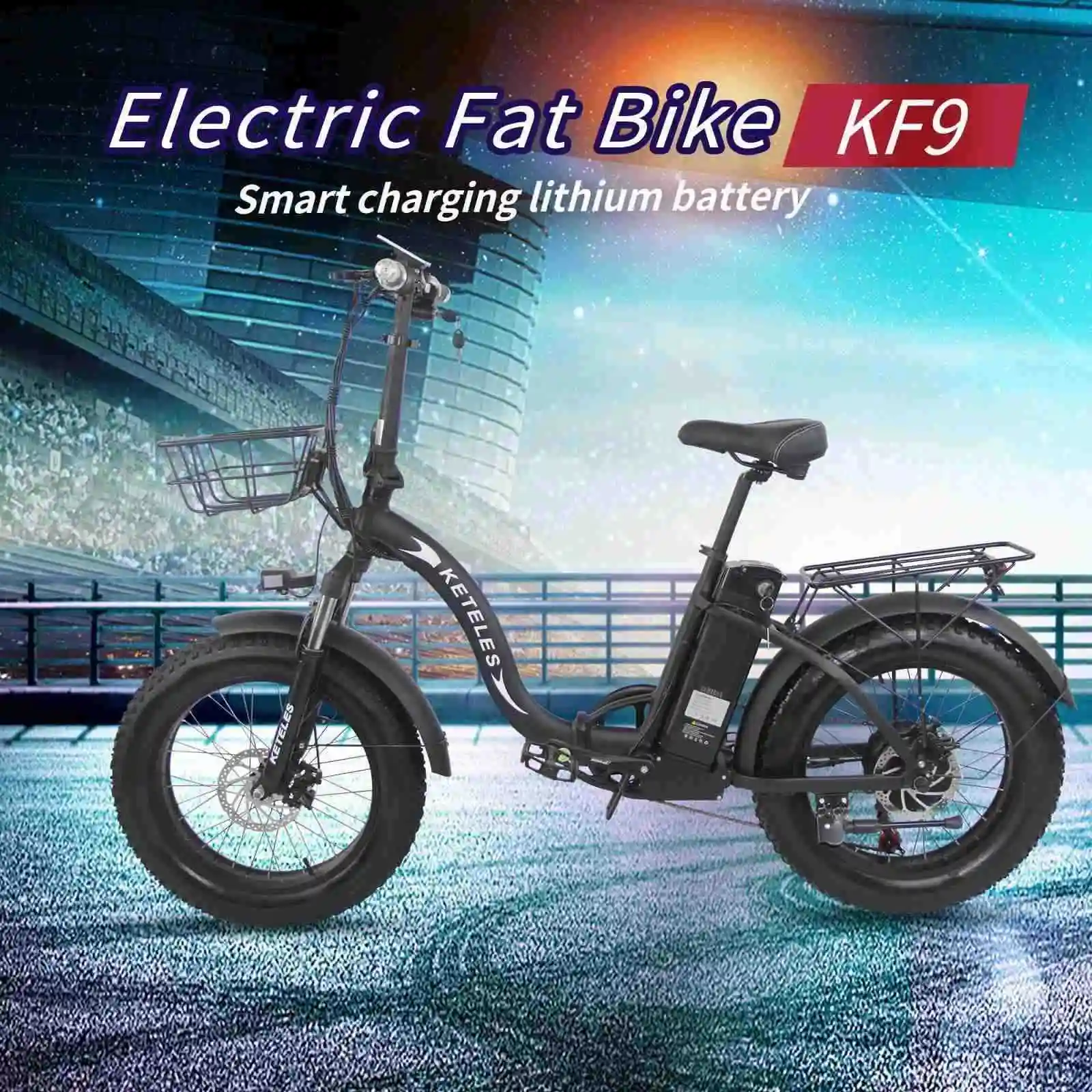 

Electric Bike 250W 4.0 Fat Tire Electric Bicycle Beach Cruiser Bike Booster Bike