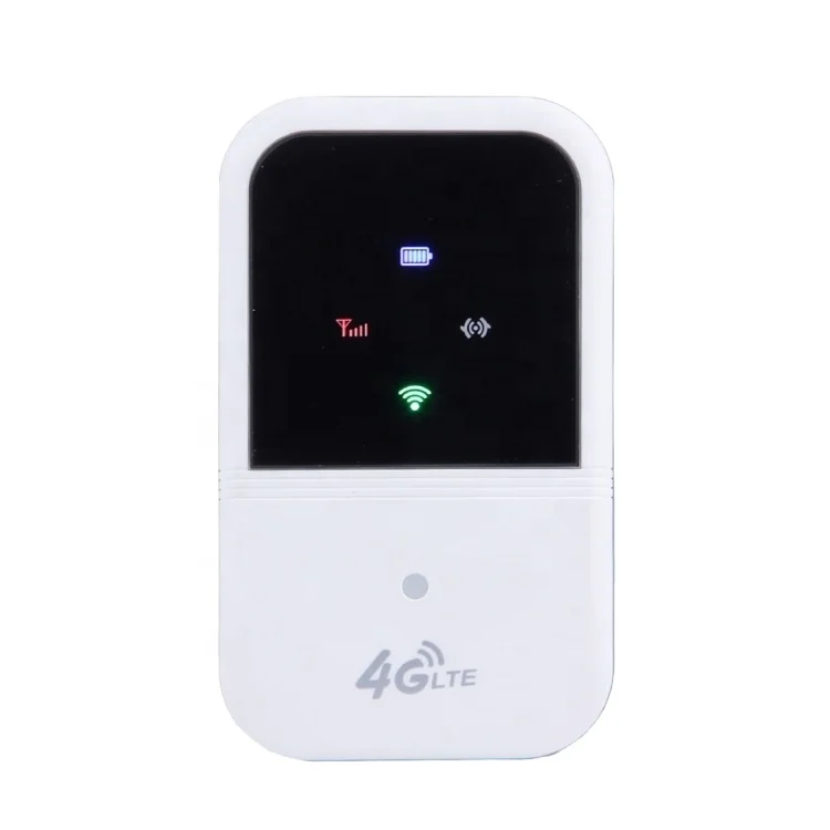 

Wholesale Cheapest 4G Lte Cat4 150Mbps M80 Pocket 4G Router WiFi Hotspot With 2400mAh Battery, Black/white