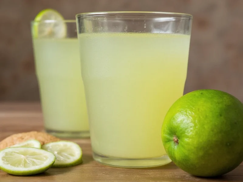 How Much Lime Juice Concentrate Equals One Lime: Quick Guide