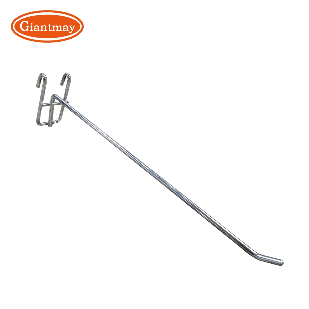 Customized Metal Single Gridwall Hanging Panel Hooks Wire Mesh Hook Display Buy Hook Display