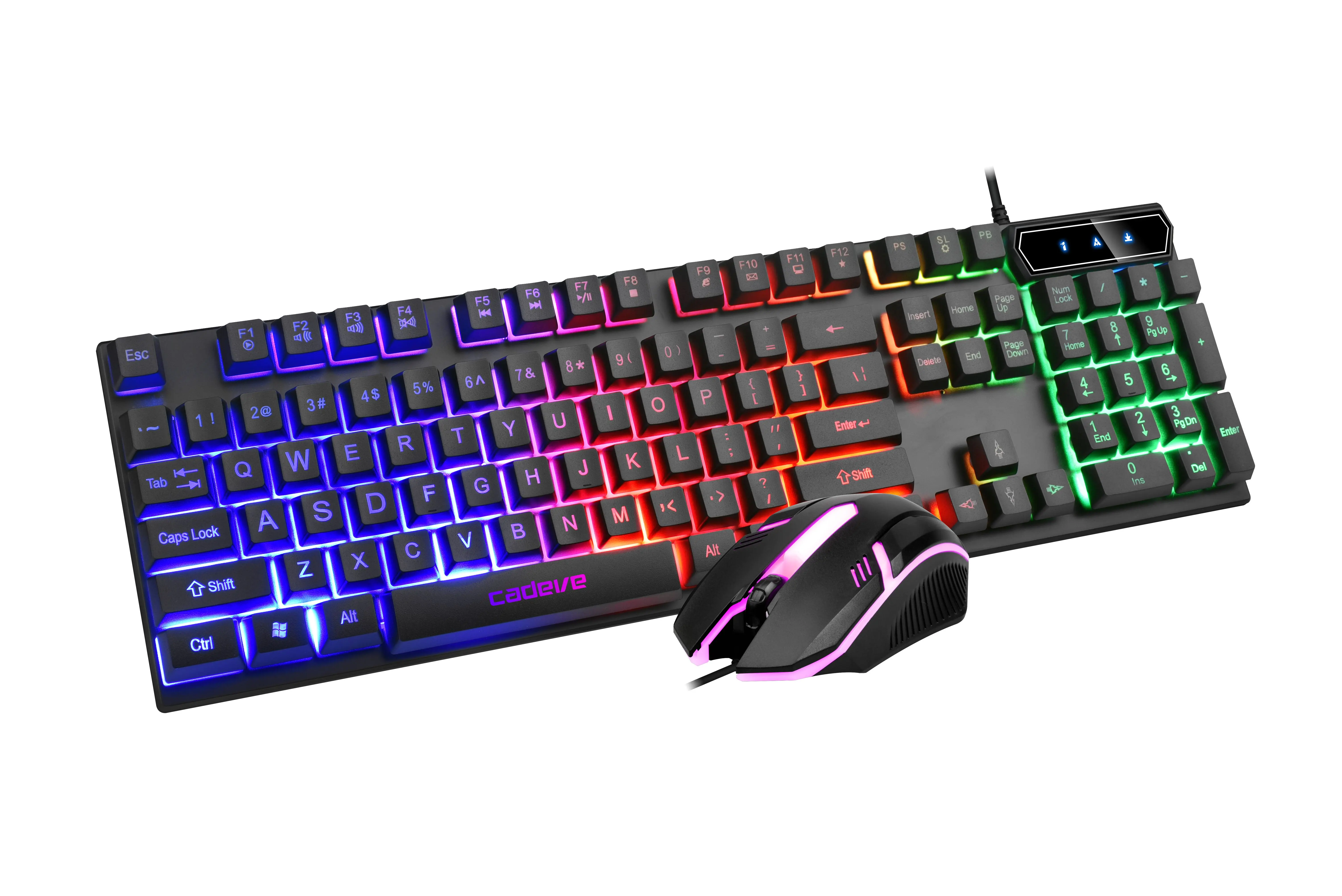 2020 Black Backlight Keyboard Popular Typing And Gaming Keyboard And