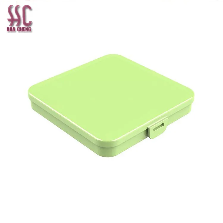 

Square shape strong plastic mask storage box with multi-colors factory direct sale