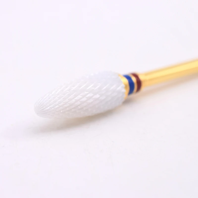 

Flame Bit(Left Hand) 6.0mm Ceramic Nail Drill Bit Professional Ceramic Nail Drill Bits Sets Wholesale Price, Multi color