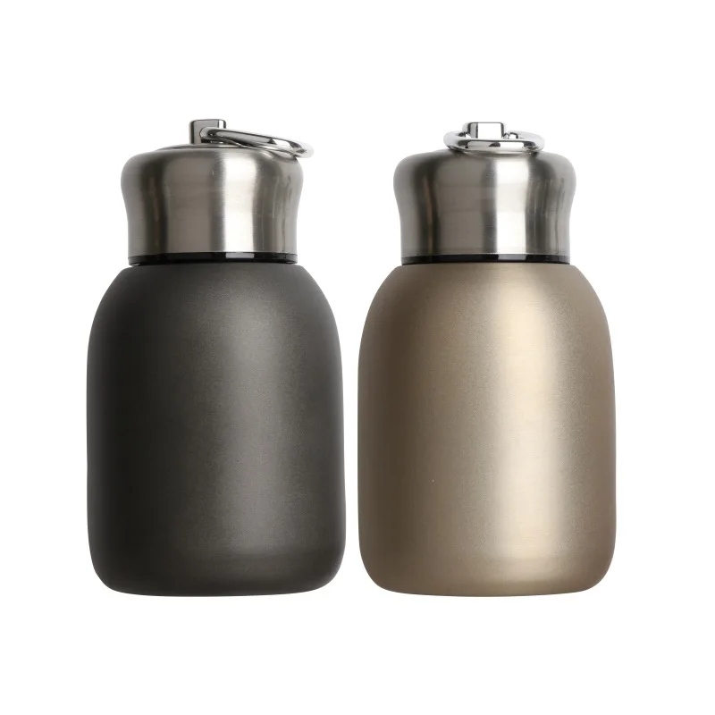 

Custom 200ml 250ml mini Thermos cup double wall stainless steel water bottle thermos Vacuum cup, Customized color