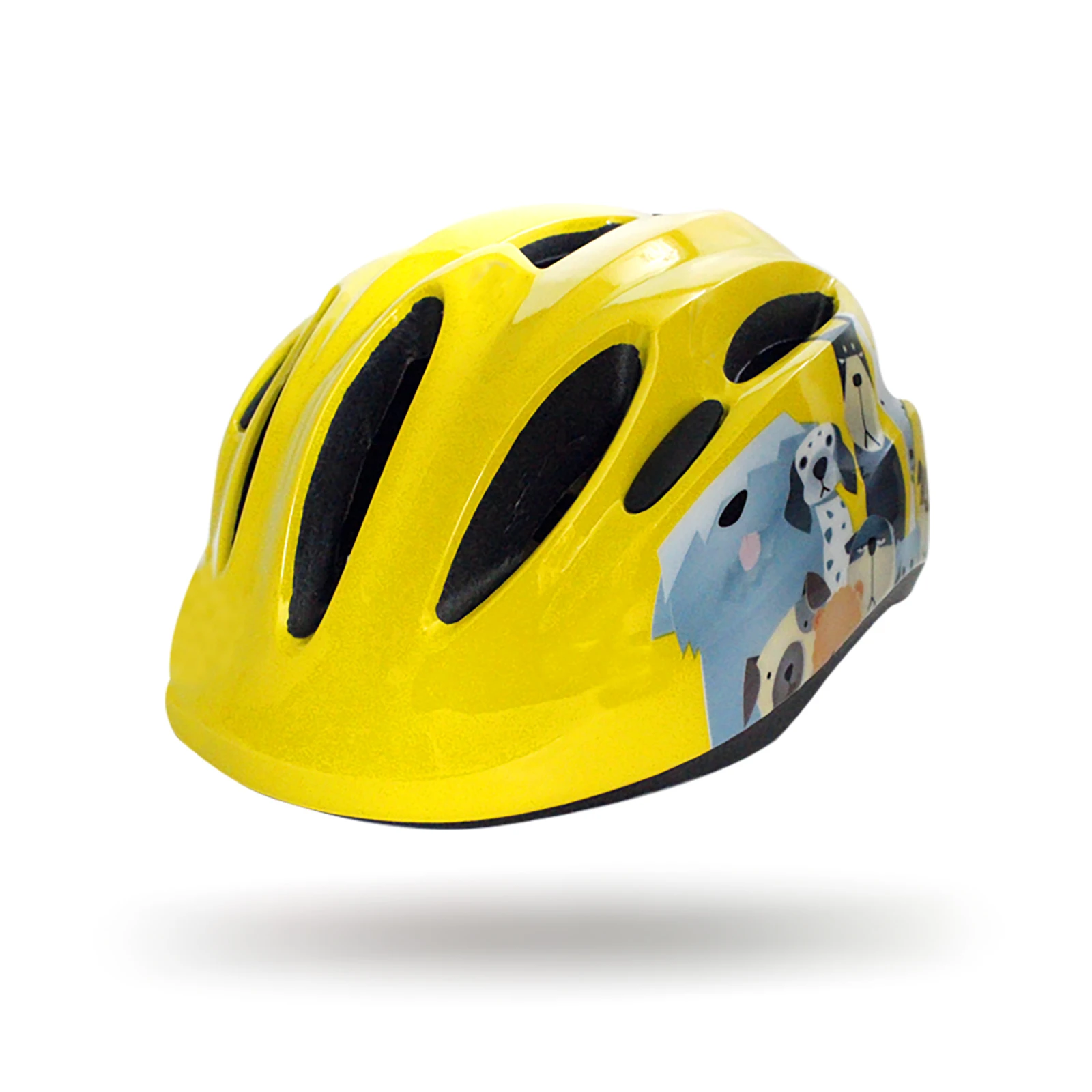 

Custom Animal Print Children Bike Helmet For Kids, Pink and yellow