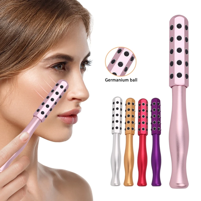 

Private label beauty and care products germanium facial massage roller beauty bar germanium face roller