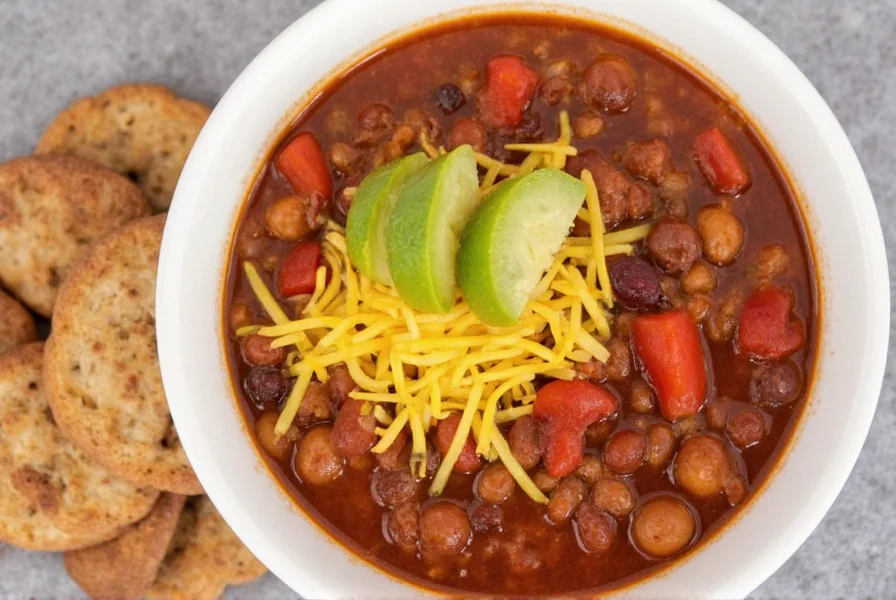 Easy Crock Pot Chili: Simple 6-Ingredient Recipe