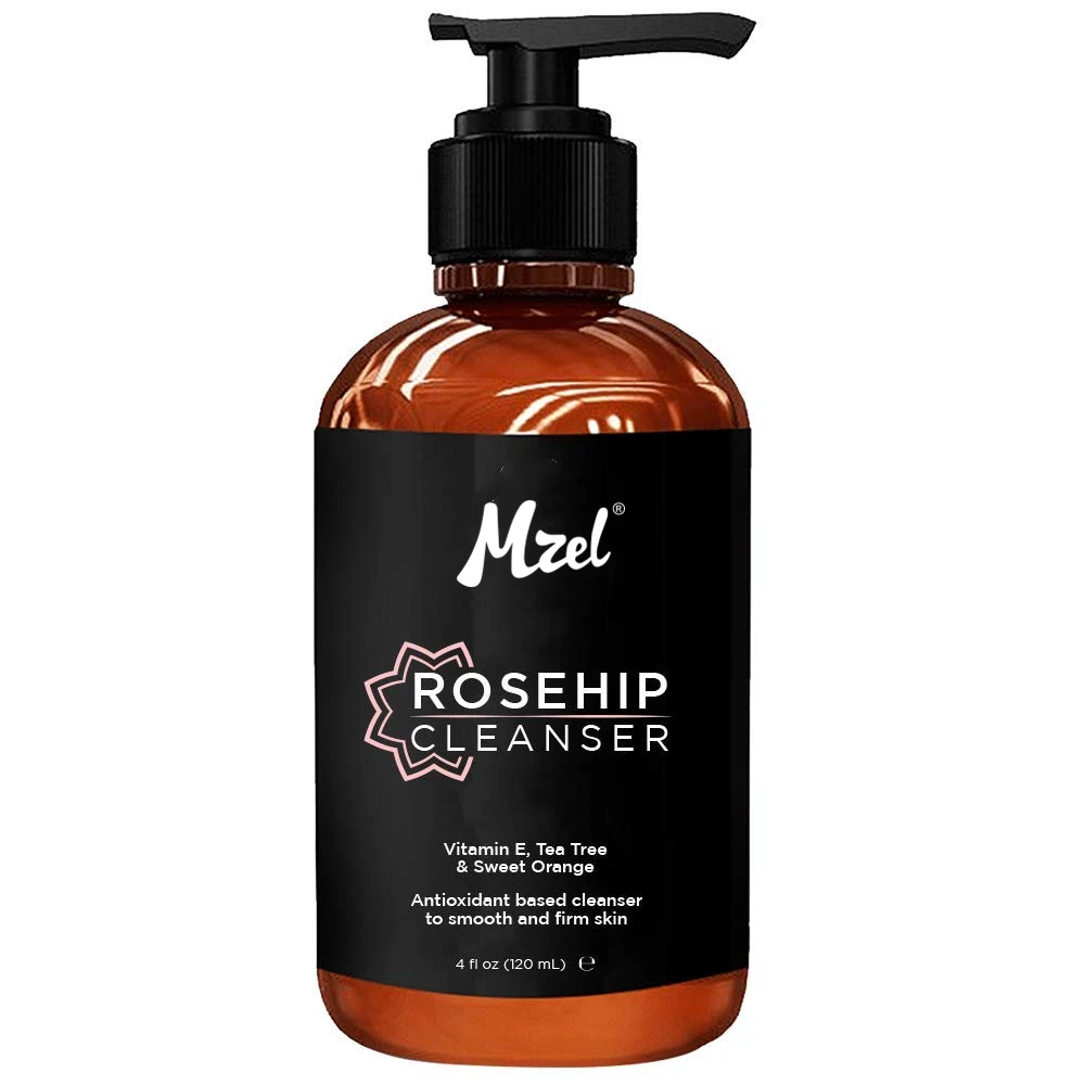 

Private Label Face Wash Deep Cleansing Whitening Rosehip Facial Cleanser
