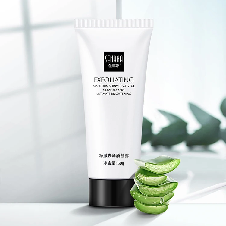 

OEM SENANA Wholesale aloe vera exfoliator gel For skin care