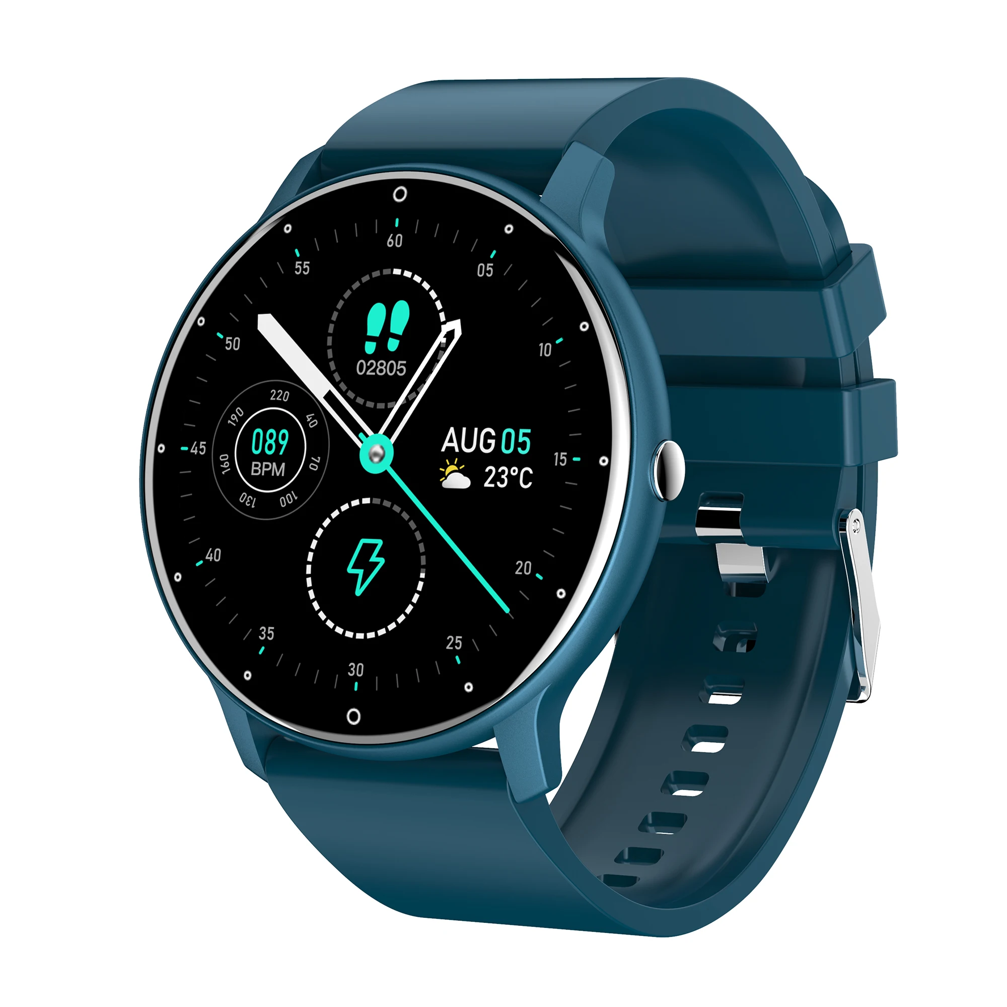 

OEM ZL02D sport smart bracelets 2024 fitness tracker 1.28 inch touch screen sleep monitoring fashion android reloj smart watch