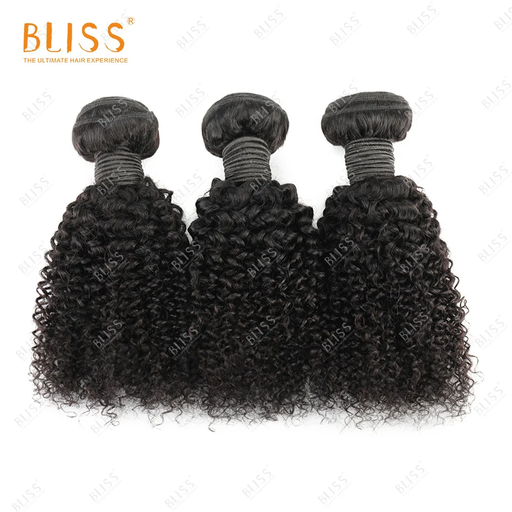 

Bliss Esteem Mongolian Kinky Curly Human Hair Bundles 100% unprocessed brazilian Burmese curly cuticle aligned Raw Hair Vendors