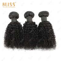 

Bliss Esteem Brazilian Hair Bundles Baby Deep Kinky Curly Meche Bresilienne Human Hair Weave Bundles with Closure