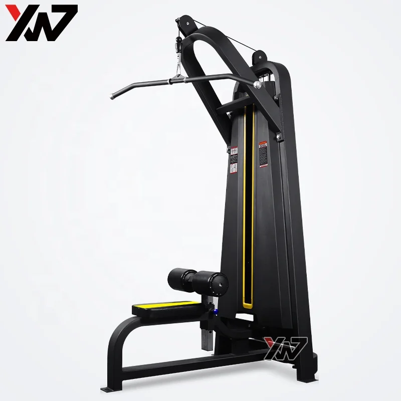 

HIgh quality gym equipment pin load selection machine lat pulldown, Customized color