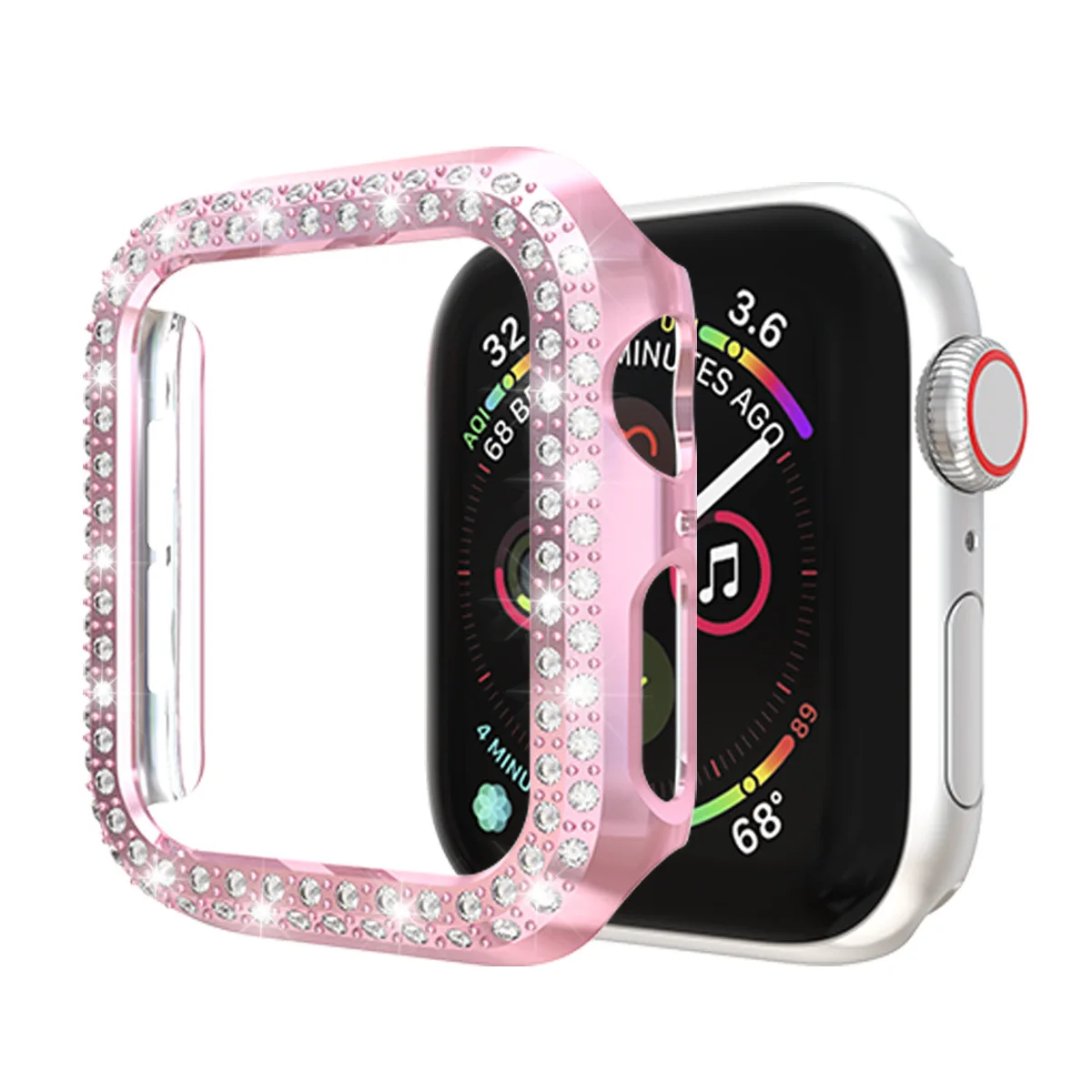

Wish hot sale Hard PC Case For Apple Watch 44mm 40mm 42mm 38mm watch Protective Case Cover for Apple Watch Case se 7 6, Optional