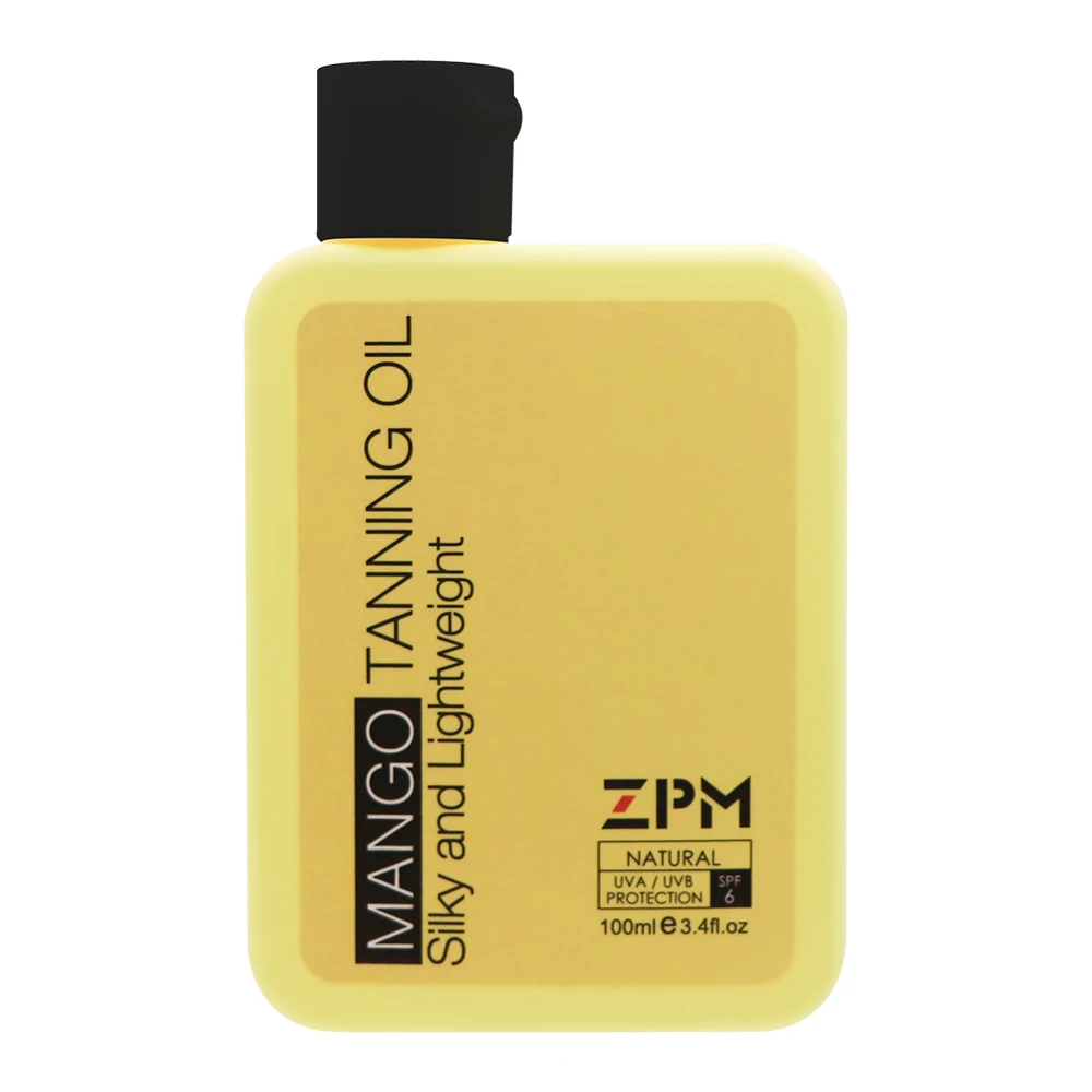 

ZPM OEM/ODM Private Label Vegan Tan Oil Pure Natural Mango Tanning Oil