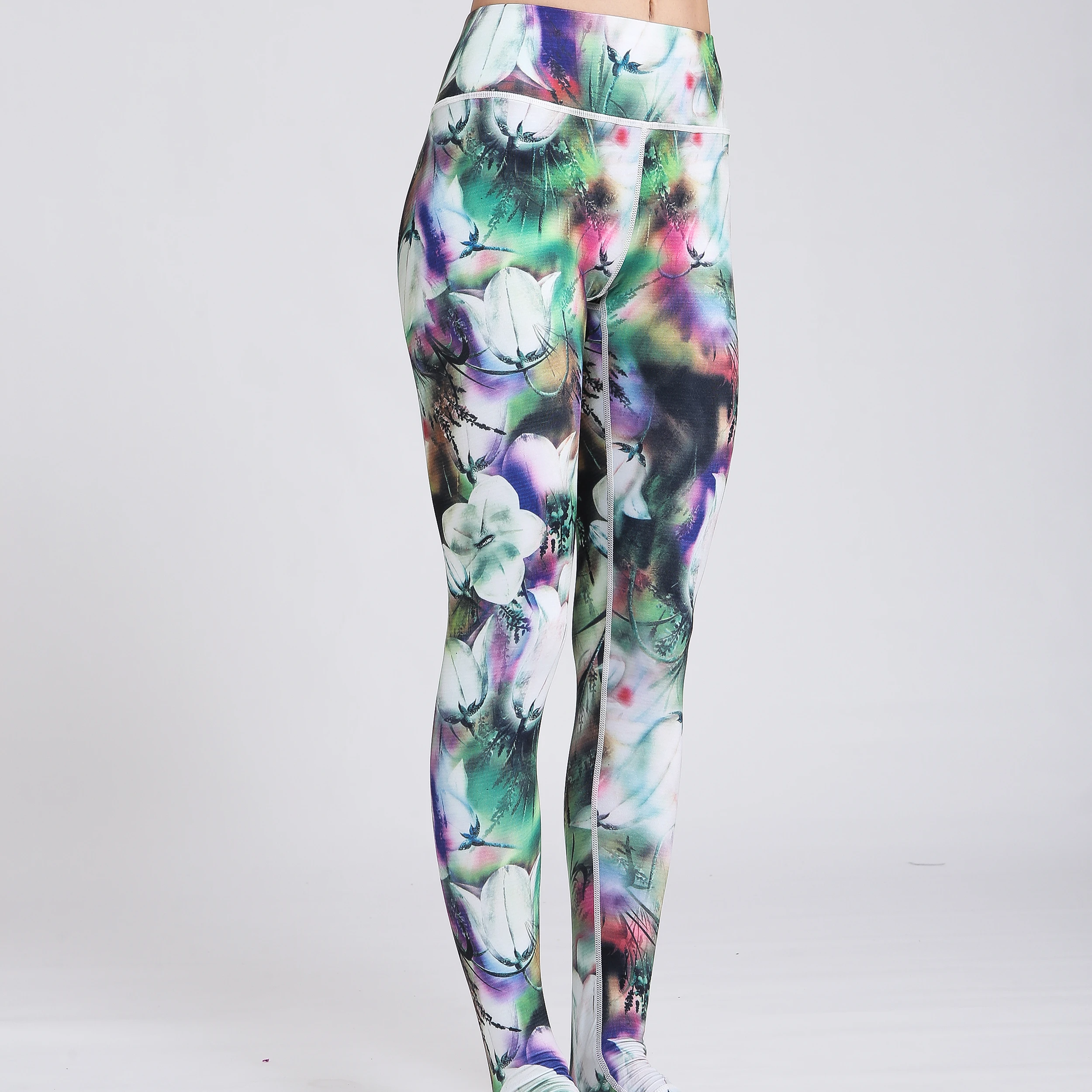 

New fashion Yoga Pants, Tummy Control Workout Pants for Women Super Soft Capri Leggings, As picture or custom
