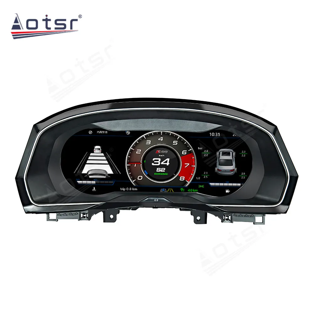 

12.5''For VW bassat b8 2015-2020 Car LCD Instrument Panel Replacement Dashboard Entertainment Intelligent Multimedia