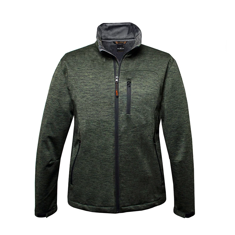 

Plus Size Long Sleeve Bonded Ultra Soft Fleece Jacket Mens Coat New Style, Purple ect.