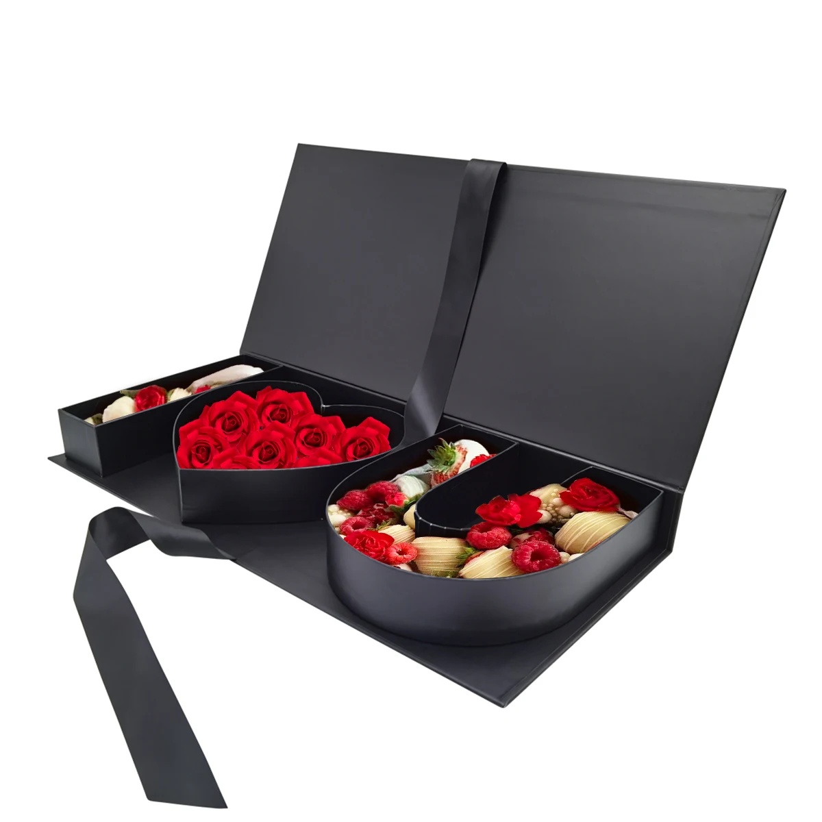 fillable chocolate sweet packaging cardboard letter  I love you shaped gift box for flower strawberry