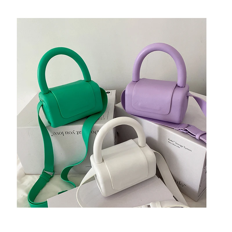 

Wholesale Mini cute handbags ladies women Box Shaped Shoulder Messenger Purse Luxury Brand women 2021 hand bags, Customizable