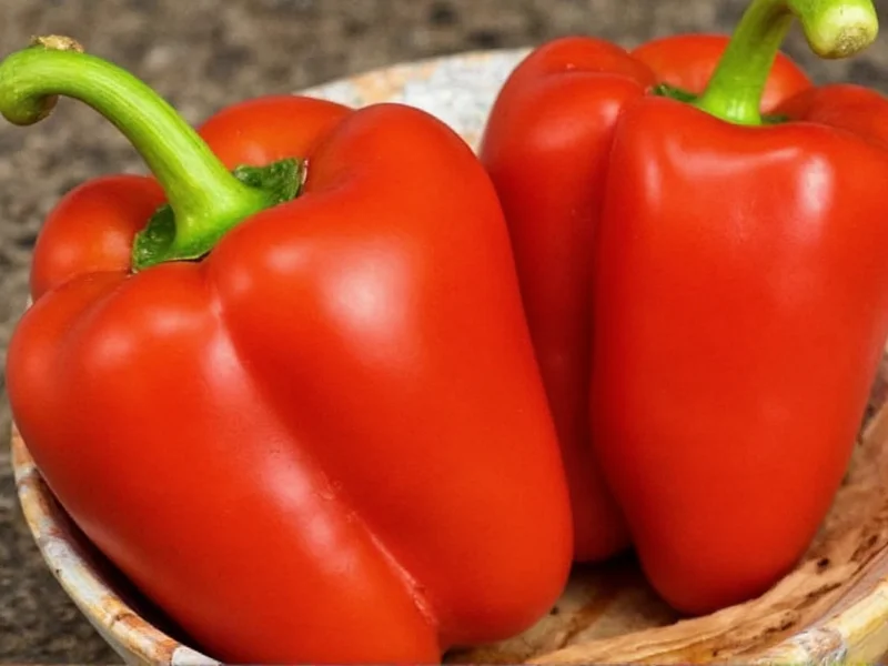 Yellow and Orange Bell Peppers Are the Sweetest Varieties